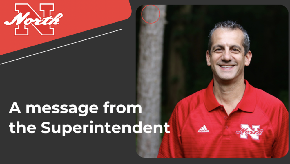 a message from the supt.