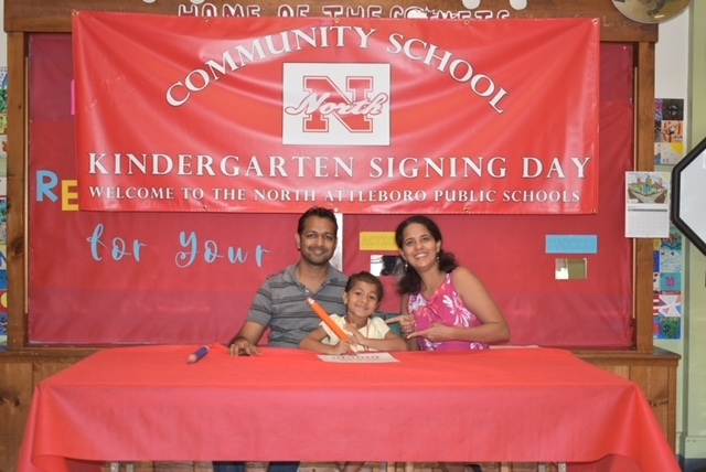 Community School Kindergarten Signing Day 2023